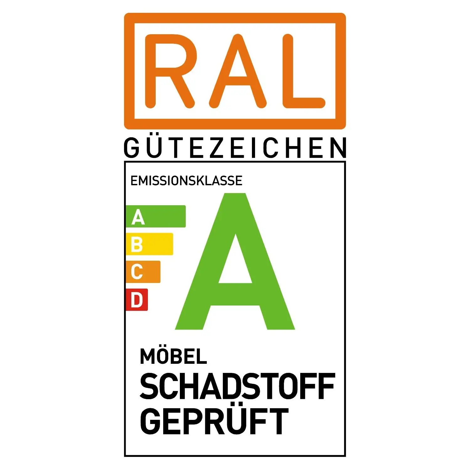 DGM RAL Gütezeichen Möbel Schadstoff Geprüft DGM RAL Gütezeichen Möbel Schadstoff Geprüft